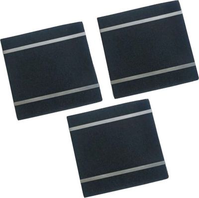 Filtre à charbon DE DIETRICH Lot de 3  + fixations AK550AE1 71X0729,