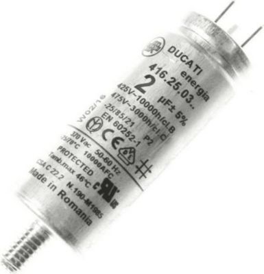 Condensateur BRANDT CONDENSATEUR 2 ΜF 450V - 32X0293