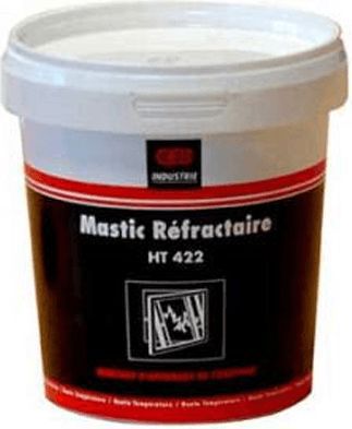 Alimentation DIVERS mastic refractaire 1500°c 1.2 kg ht422