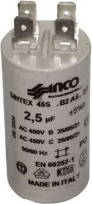 Condensateur THOMSON CONDENSATEUR 2.5ΜF 450 V - 32X2203