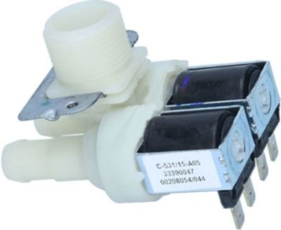 Electrovanne BRANDT electrovanne 2 voies 90° 13mm Electrovanne BRANDT electrovanne 2 voies 90° 13mm