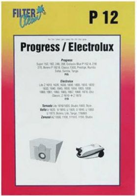 Kit de réparation ELECTROLUX p12 sacs aspirateur (x5) Kit de réparation ELECTROLUX p12 sacs aspirateur (x5)