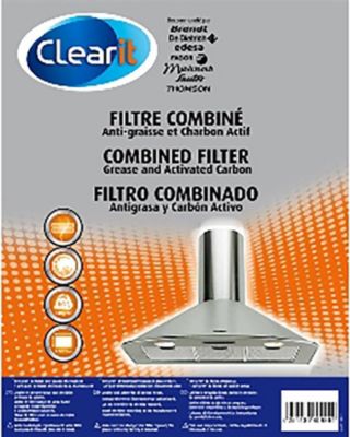 Filtre hotte BRANDT filtre mixte combine graisse charbon