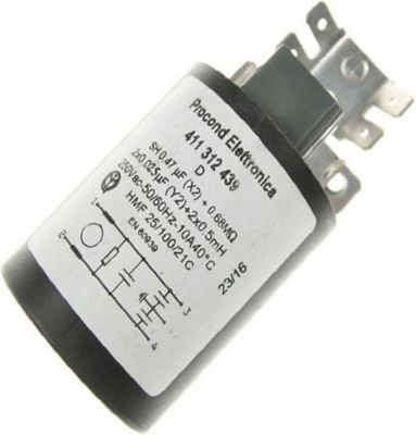 Condensateur FAGOR FILTRE ANTI-PARASITE - AS0031772