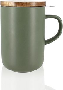 Mug avec infuseur VIVA Scandinavia et couvercle en bois.35cl