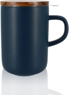 Théière OGO LIVING Tisanière Juliet bleu en grès 475 ml