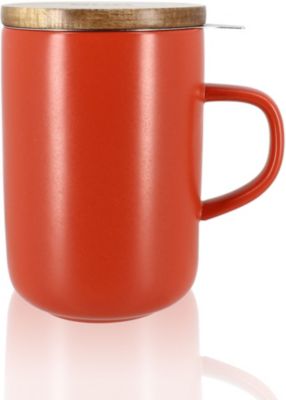Théière OGO LIVING Tisanière Juliet paprika de grès 475 ml
