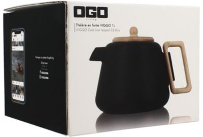 Théière en fonte OGO en fonte Viggo 1L