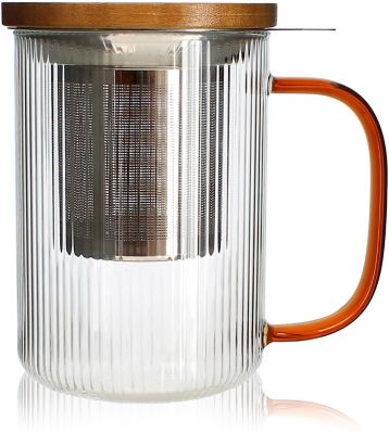 Théière OGO LIVING Tisaniere Karl Ambre 450ml