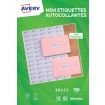 Papier créatif AVERY 780 Mini-etiquettes