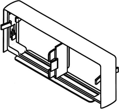 PLANETE DOMOTIQUE Joint de fond 100x50 pour goulotte PW LO