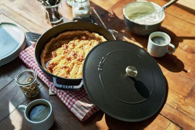 Sauteuse STAUB Chistera 28cm noir mat