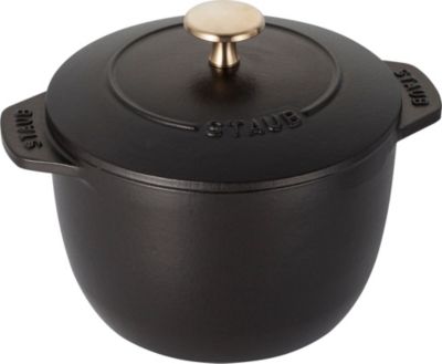 Cocotte ZWILLING à riz 16 cm, Ronde, Noir mat, Fonte