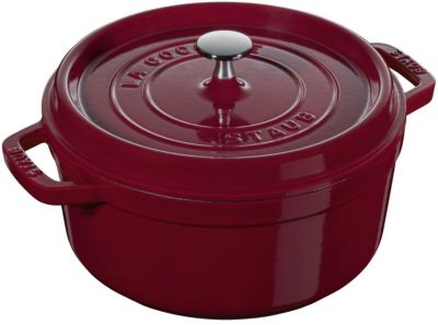 Cocotte STAUB 24 cm Bordeaux