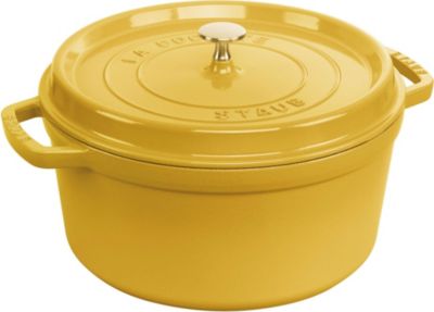 Cocotte ZWILLING 28 cm, Ronde, Citron, Fonte