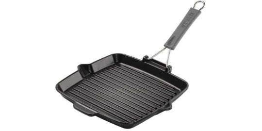 Poêle STAUB 24x24cm manche silicone