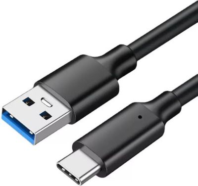 Câble USB C . Câble USB 3.0 Type-C vers USB-A (1m)