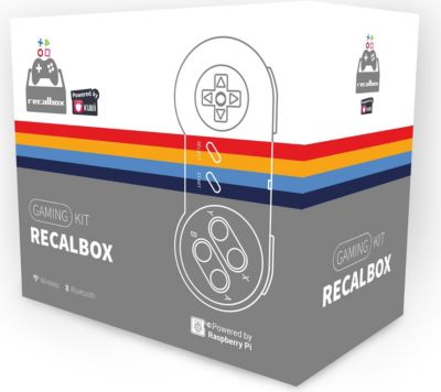 Console rétro HUTOPI Kit Gaming Raspberry Pi 5
