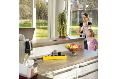 Multiprise BRENNENSTUHL 4 PRISES VERTES 2M - PARASURT. 19.500A