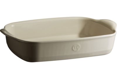 Plat au four EMILE HENRY rectangulaire ultime 36.5x23.5cm Argile
