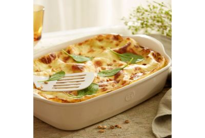 Plat au four EMILE HENRY rectangulaire 42x27cm Argile