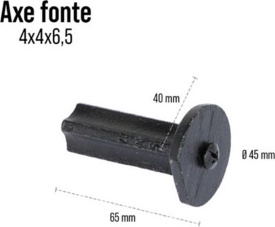 Ustensile barbecue SOMAGIC Axe fonte