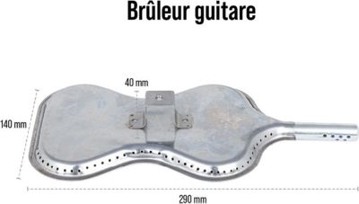 Ustensile barbecue SOMAGIC Brûleurs guitare
