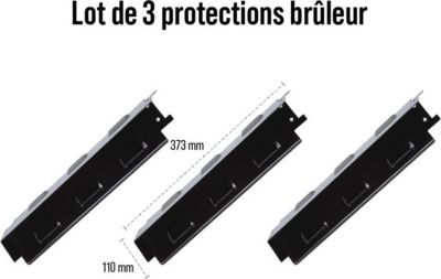 Ustensile barbecue SOMAGIC Lot 3 protections bruleur