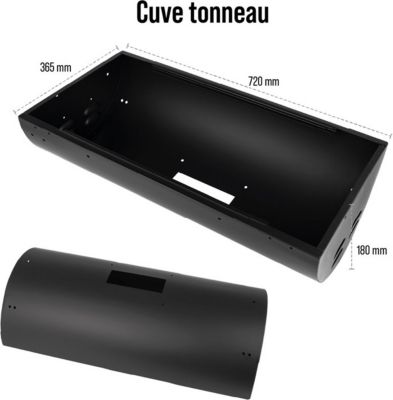 Ustensile barbecue SOMAGIC Cuve tonneau