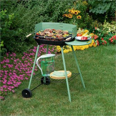 Barbecue charbon SOMAGIC Barbecue à charbon vert