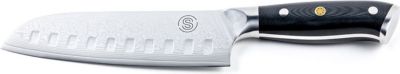Ustensile barbecue SOMAGIC Couteau SANTOKU 7 pouces, Gamme Signatur