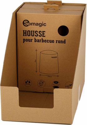 Ustensile barbecue SOMAGIC Housse pour plancha Ø 68x76cm