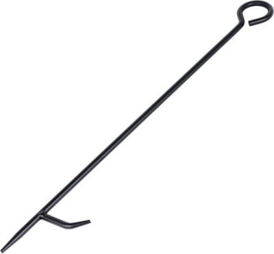 Ustensile barbecue SOMAGIC Tisonnier en acier peint noir