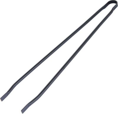 Ustensile barbecue SOMAGIC Pince de cheminée en acier peint noir