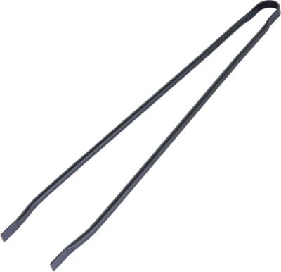 Ustensile barbecue SOMAGIC Pince de cheminée en acier peint noir Ustensile barbecue SOMAGIC Pince de cheminée en acier peint noir