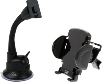 Support smartphone TNB Support multi-fixations 2 en 1 noir