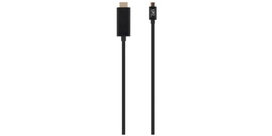 Câble HDMI TNB vers USB-C  - 2M noir