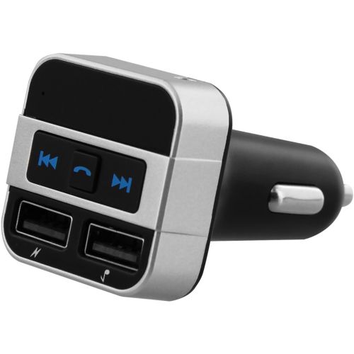 Émetteurs FM De Voiture Sans Fil Appel Mains Libres Multifonction Double  Port USB