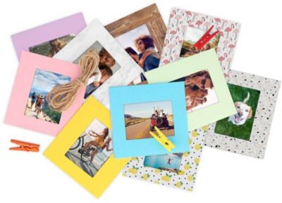 Cadre photo TNB Lensy x10 en papier pour Instax Mini