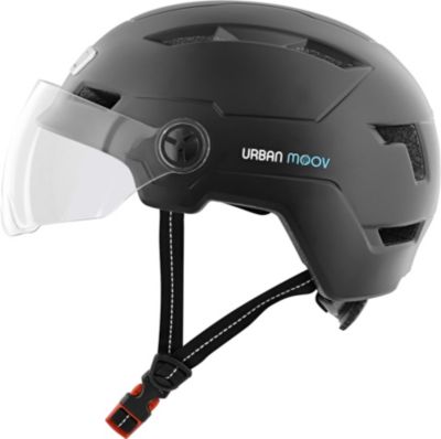 Casque LED avec Visière Teintée pour Vélo & Trottinette Glow - Anthracite  Mat - L