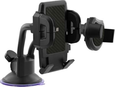 Support smartphone TNB Voiture double bras multisurfaces