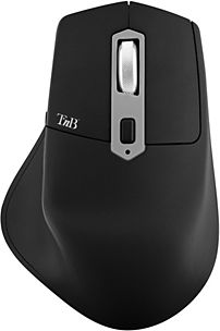 Souris sans fil rechargeable TNB Souris semi-ergonomique rechargeabl