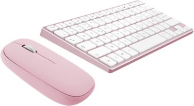 Clavier + Souris TNB rechargeable en aluminium et souris