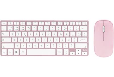 Clavier + Souris TNB rechargeable en aluminium et souris