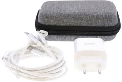 Chargeur secteur TNB de charge universel 3 en 1