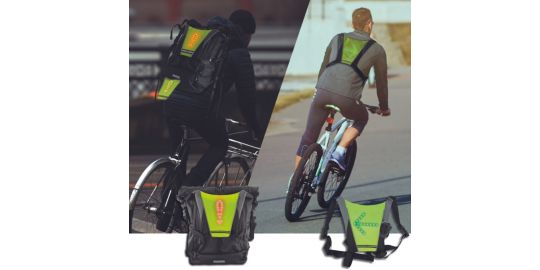 Gilet réfléchissant TNB Gilet signalétique Led+Télécommande