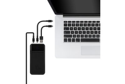 Batterie externe TNB 20 000 mAh Power Delivery 65W noir