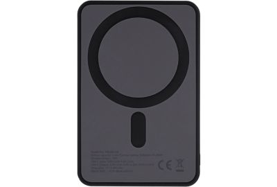 Batterie externe TNB 5000 mAh MagSafe fonction stand noir