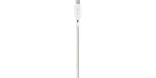 Câble de charge TNB USB-C/USB-C 1.5m gaine aimantée blanc