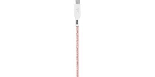 Câble de charge TNB USB-C/USB-C 1.5m gaine aimantée rose